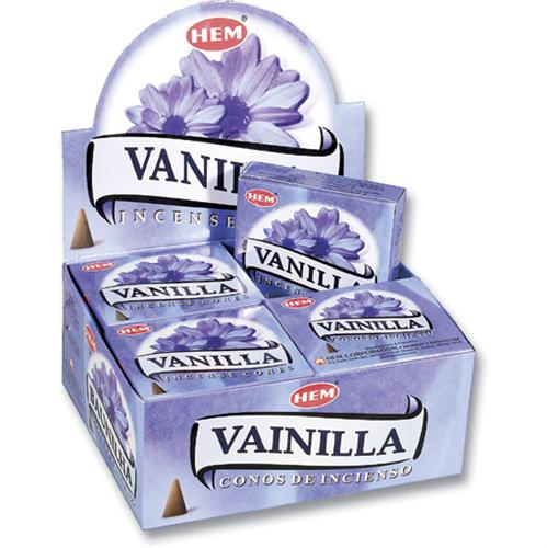 Hem Vanilla Incense (Cone)